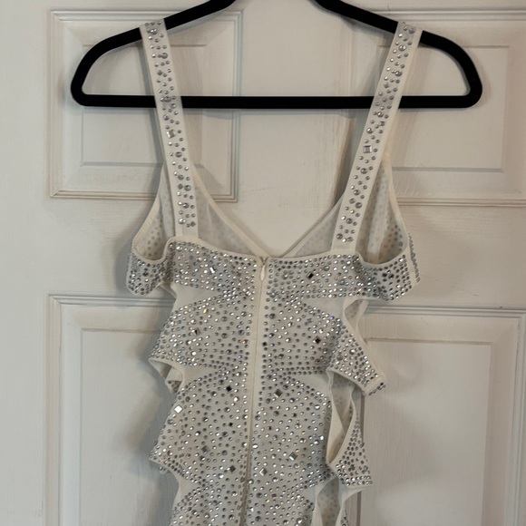 Akira No Caption needed mini rhinestone dress  SZ M - Picture 9 of 13